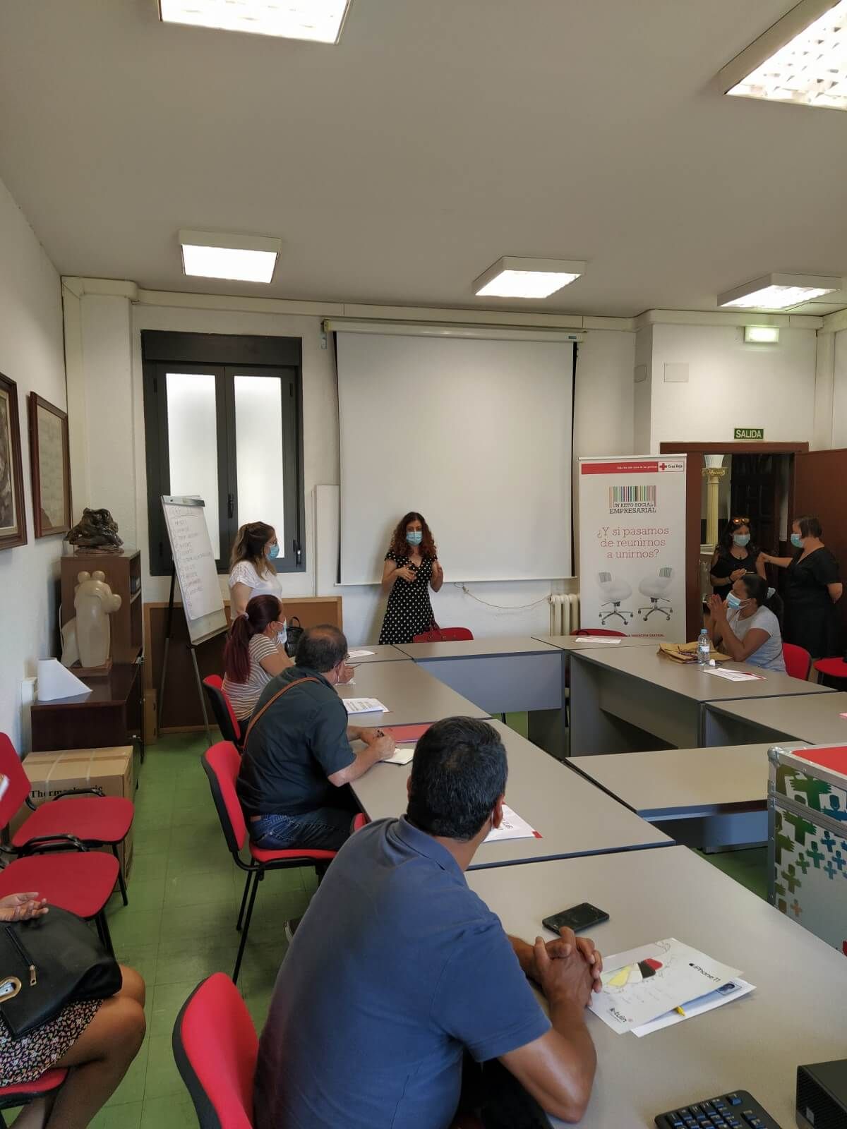 Sesión de orientación Cruz Roja