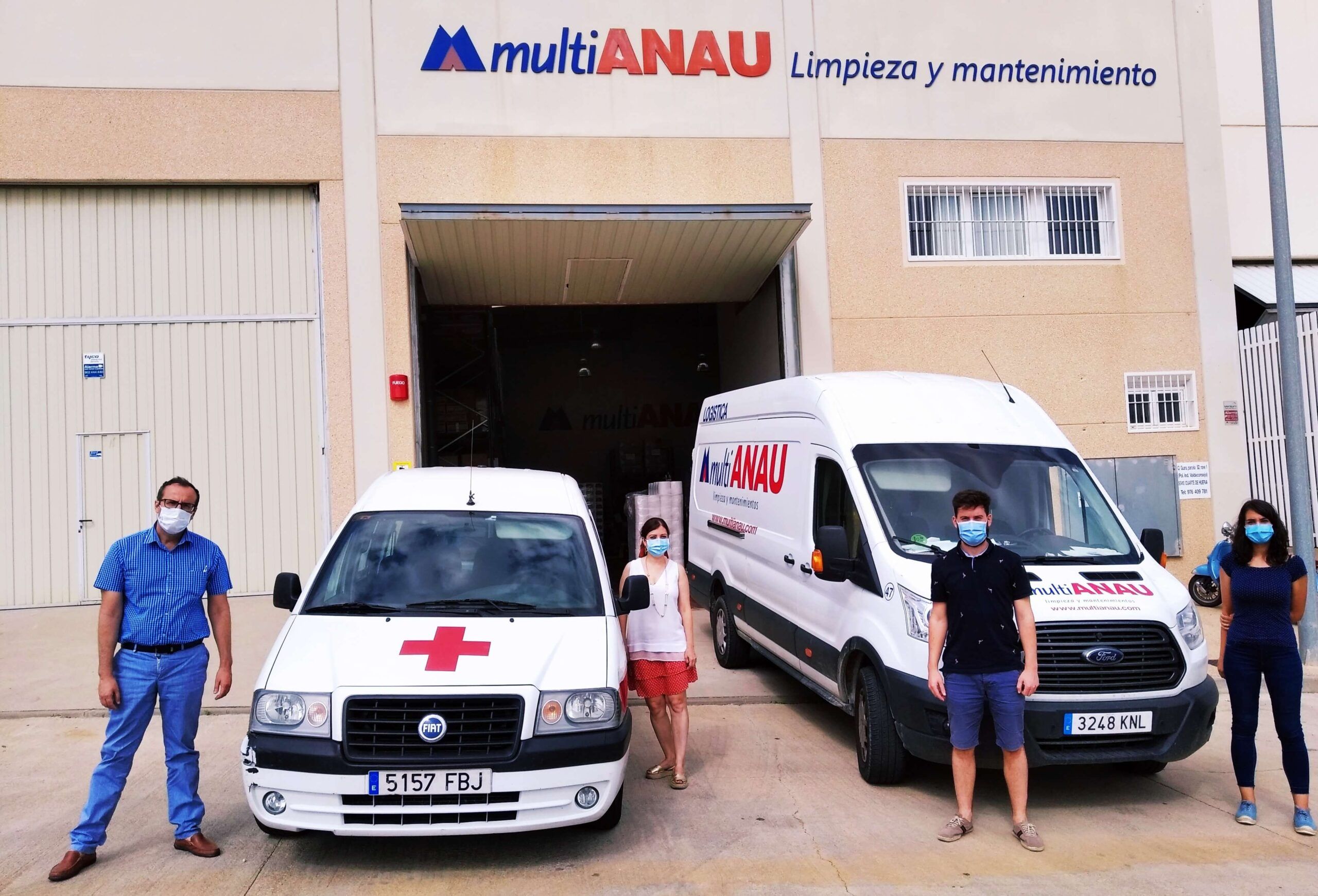 Cruz Roja y Multi Anau