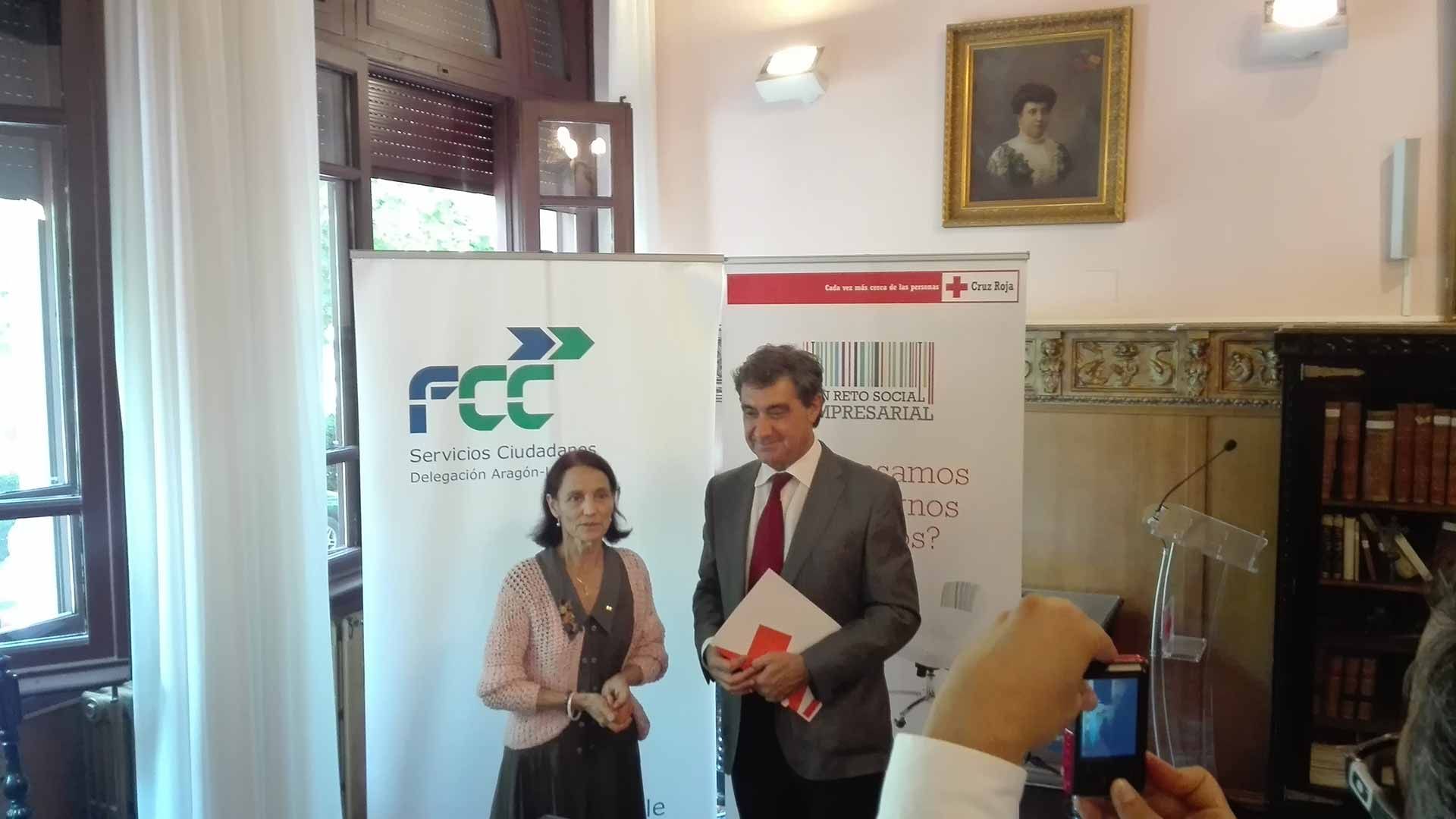 FCC y Cruz Roja Zaragoza suman esfuerzos en la inserción laboral y de personas en riesgo de exclusión social